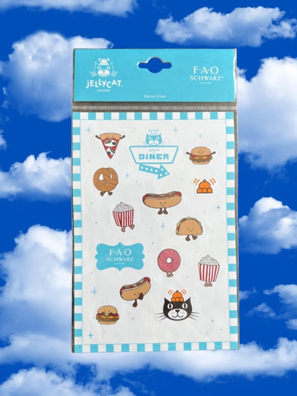 Jellycat Diner Stickers
